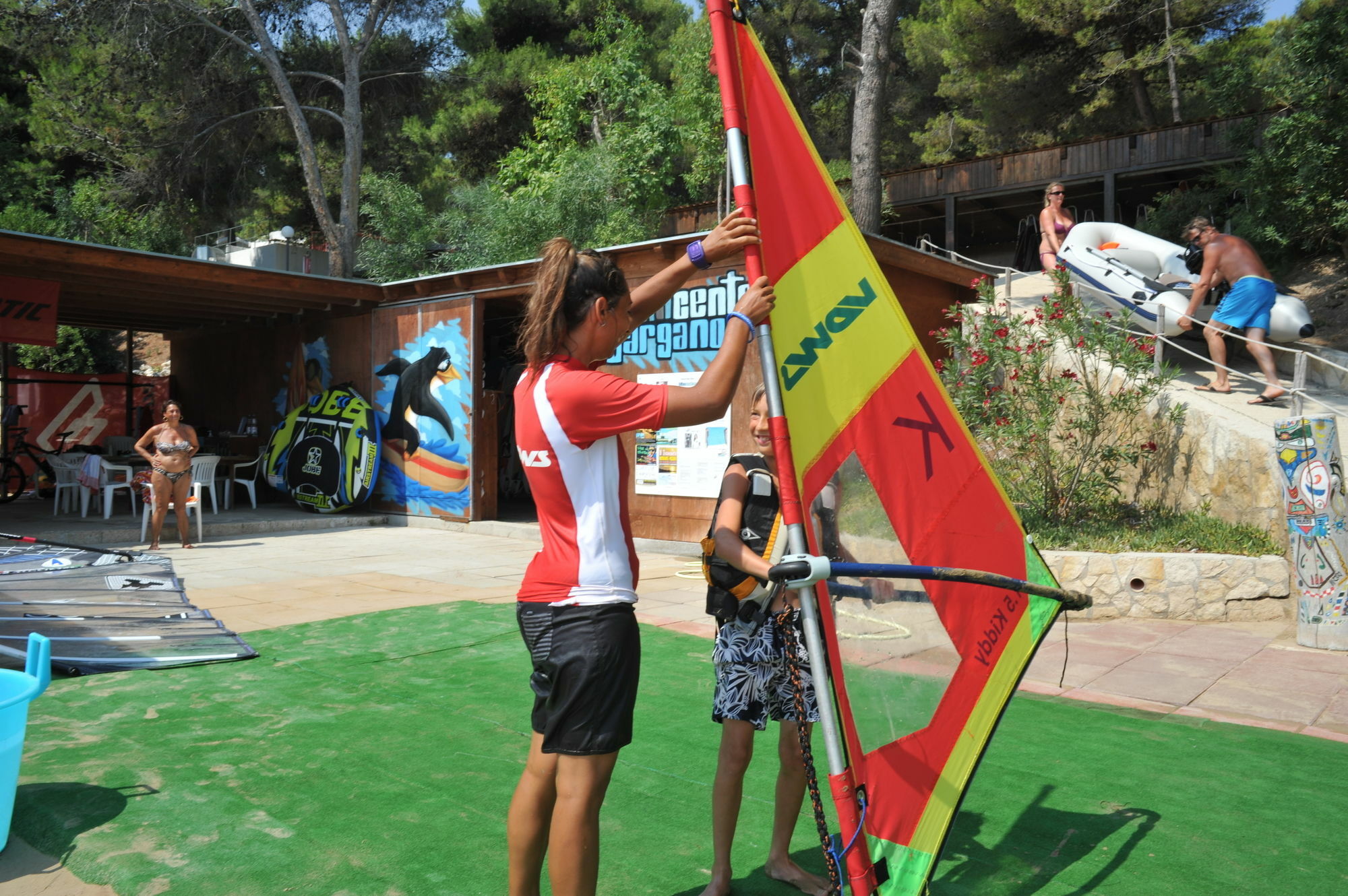 Villaggio Camping Punta Lunga Vieste Exterior photo